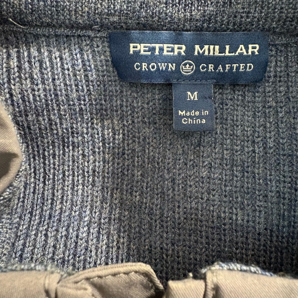 Peter Millar Men's Navy Crown Crafted Sweater